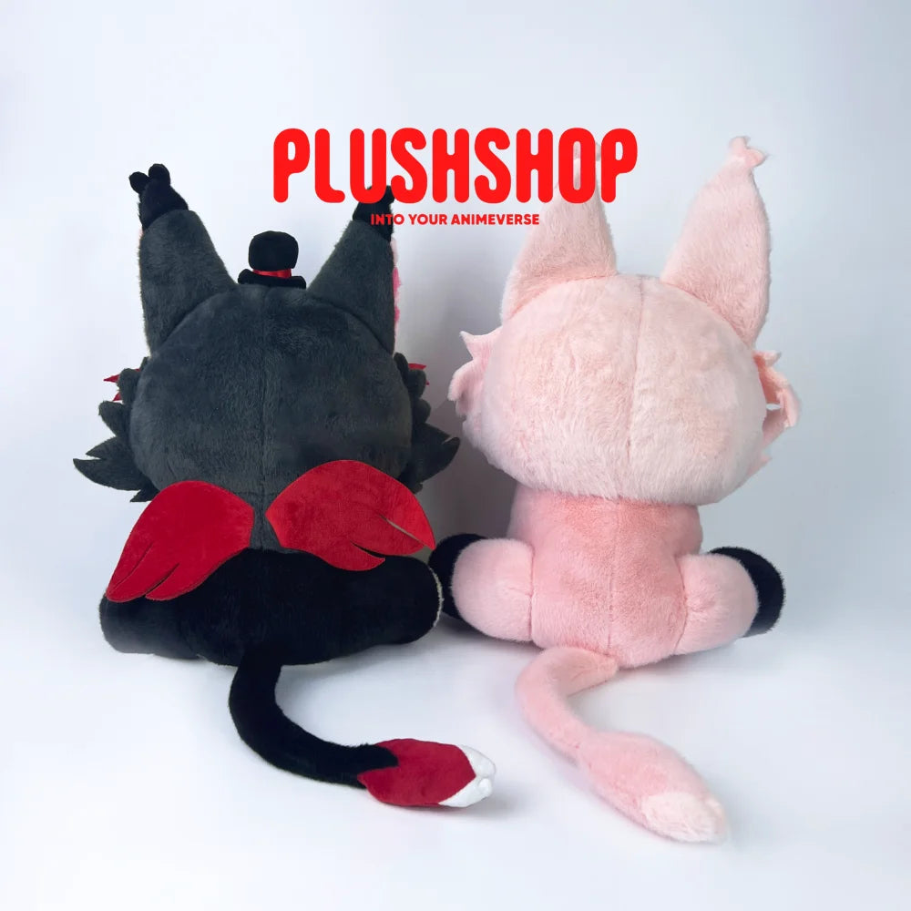 Husk &amp; Angel Meow Combo Pack Hazbin Hotel 玩偶