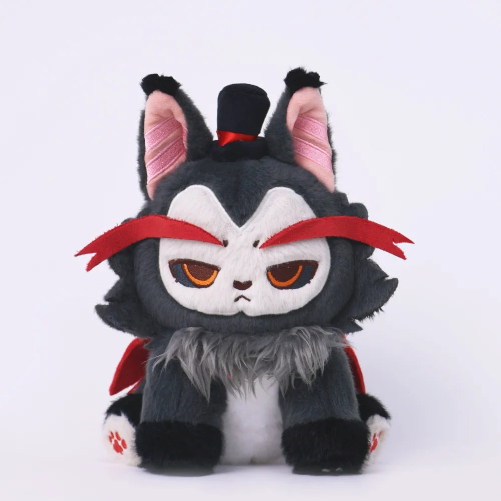 Huskmeow Hazbin Hotel (9In) Husk Meow 玩偶