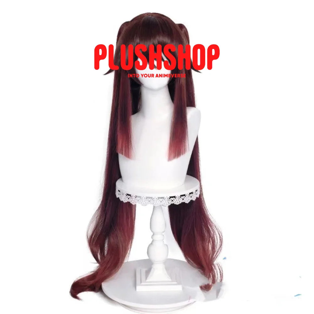 Genshin Impact Hutao Cosplay Costume Full Set Wig Only / S