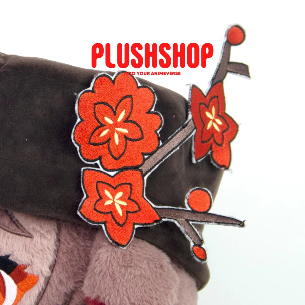 「In Stock」45Cm Genshin Cat Hutao Plush Hutaomeow Cute Puppet With Detachable Hat 玩偶