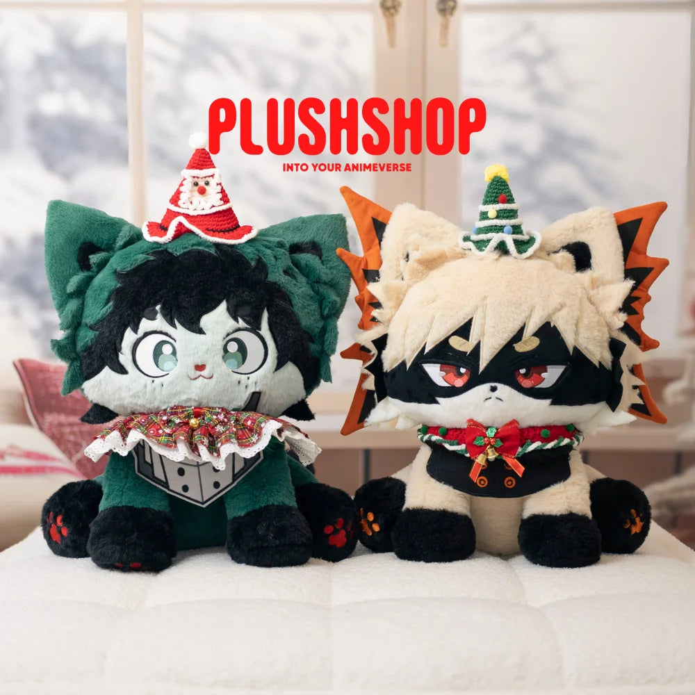 Izuku Deku Meow My Hero Academia (17In) 玩偶