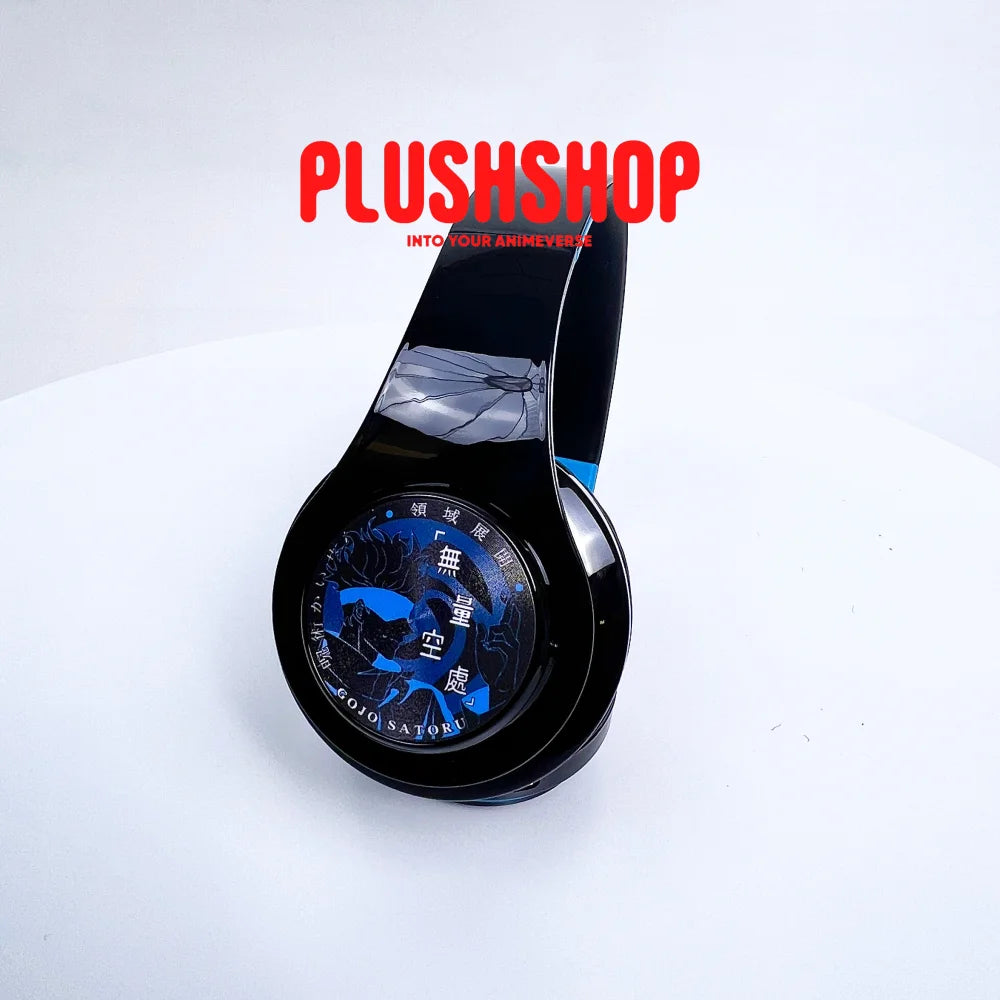 Jujutsu Kaise Character Satoru Gojo Headphone Earphone Wireless With Microphone Hifi Stereo