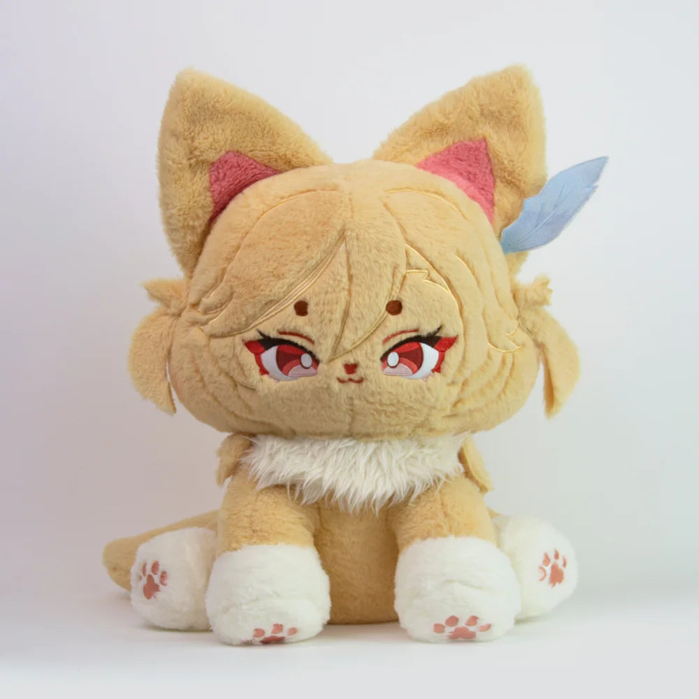 In Stock45Cm Genshin Cat Kaveh Plush Kavehmeow Cute Puppet 45Cm