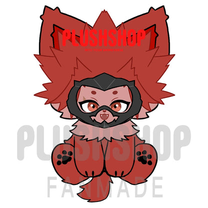 Kirishima Meow My Hero Academia Fanmade Art Pre Order Deposit 45Cm 玩偶