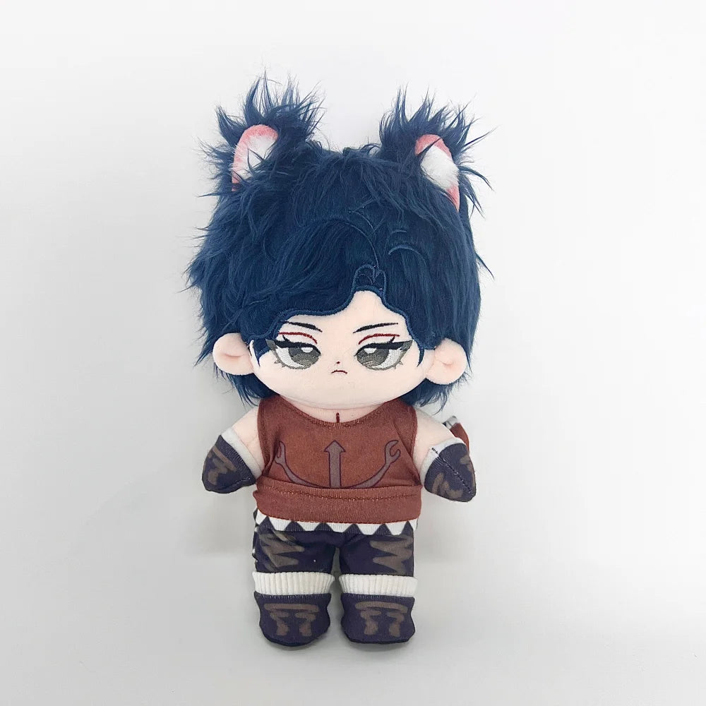 20Cm Designer Customized Fear &amp; Hunger Cahara Plush Cute Doll Outfit Changeable(Pre-Order) Naked