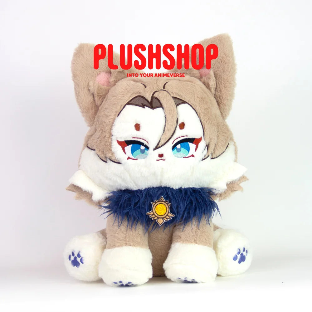 45Cm Genshin Cat Albedo Plush Albedomeow Cute Puppet(Pre-Order)