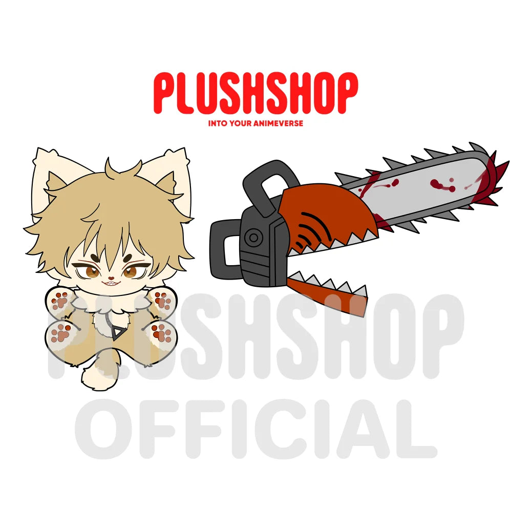 Denji Meow Csm Art Pre Order Deposit 45Cm 玩偶