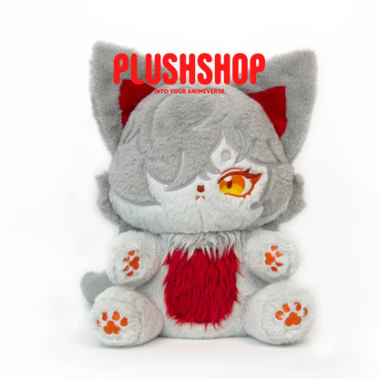 「Limited Stock」45Cm Jingyuan Meow Honkai Starrail 45Cm (Hug Pose) 玩偶