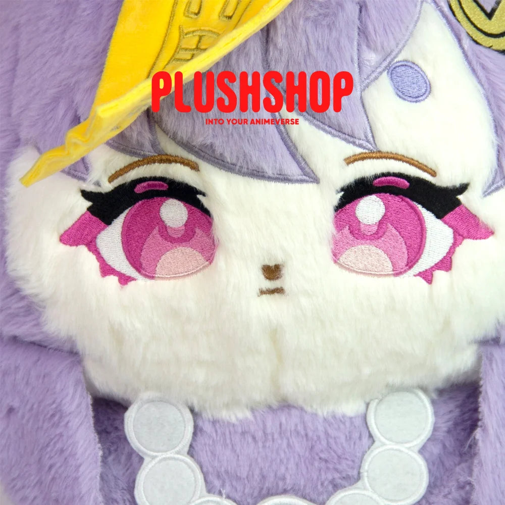 「In Stock」45Cm Genshin Cat Qiqi Plush Qiqimeow Cute Puppet 玩偶