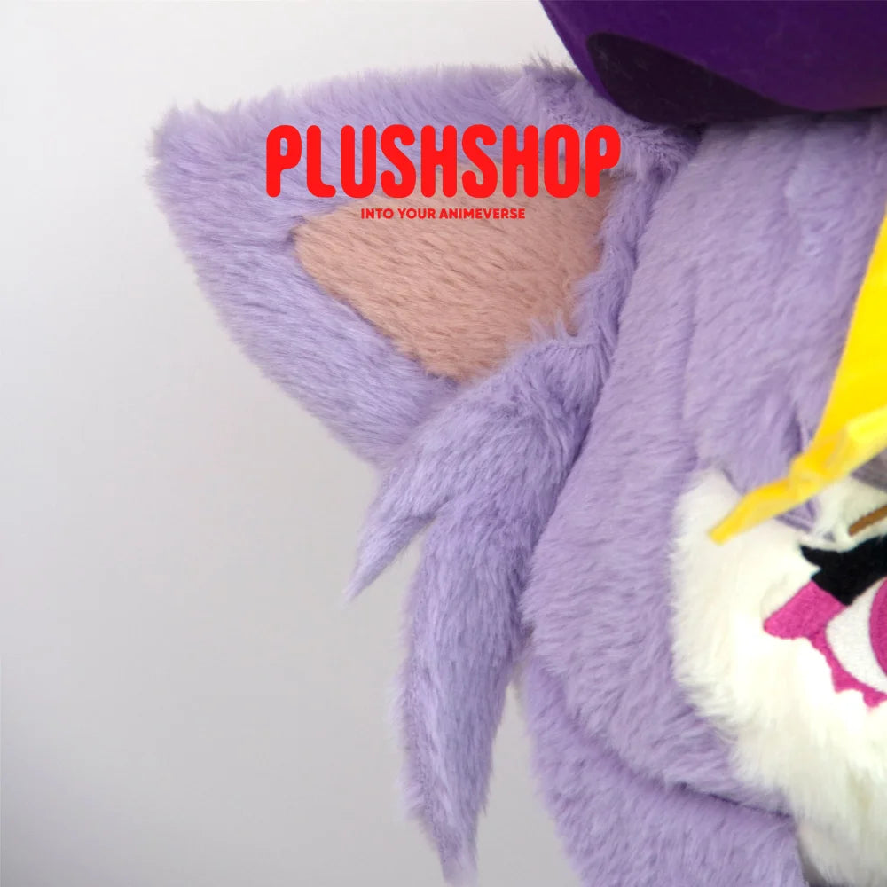 「In Stock」45Cm Genshin Cat Qiqi Plush Qiqimeow Cute Puppet 玩偶