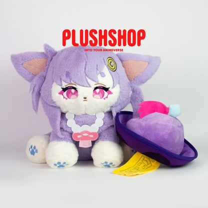 45Cm Genshin Cat Qiqi Plush Qiqimeow Cute Puppet(Pre-Order)