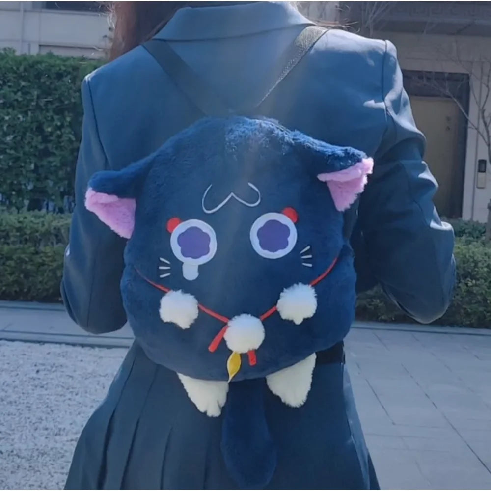 [New ]Genshin Scarameow Backpack Cute Bag Anime Gift