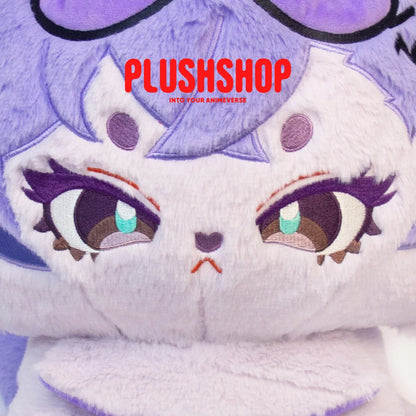 「In Stock」45Cm Honkai Starrail Cat Silver Wolf Plush Silverwolfmeow Cute Puppet 玩偶