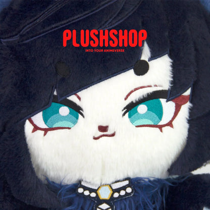 「In Stock」45Cm Genshin Cat Yelan Plush Yelanmeow Cute Puppet 玩偶