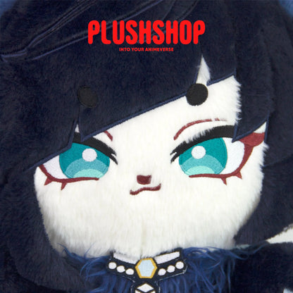 「In Stock」45Cm Genshin Cat Yelan Plush Yelanmeow Cute Puppet 玩偶
