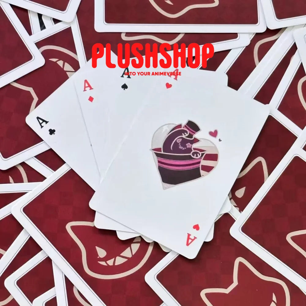 Genshin Impact Lyney Cosplay Prop Playing Cards