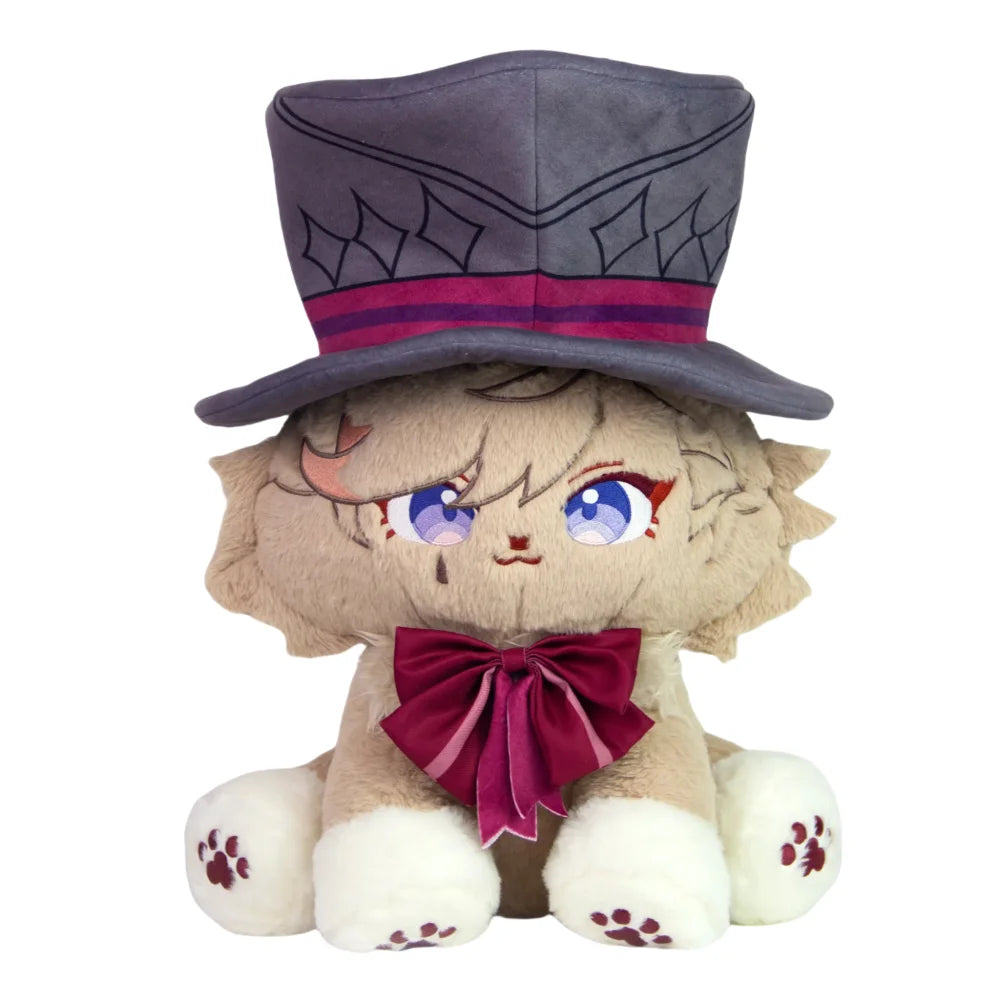 45Cm Lyney Meow With Hat Genshin 玩偶