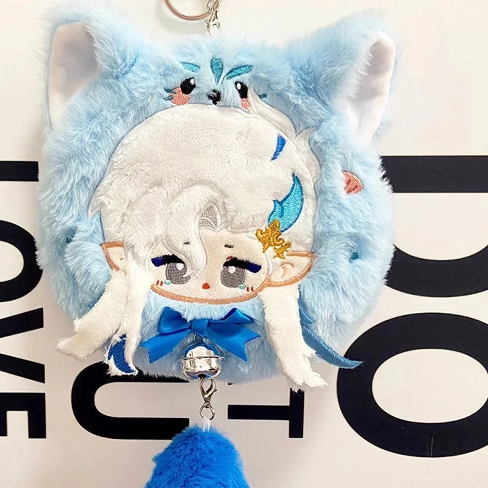 [Flash Sale ]Genshin Lyney Neuvillette Wriothesley Cute Bag Mini Keychain Pendant For Backpack 零钱包