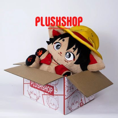 「Debut Sale」45Cm One Piece Monkey·d·luffy Meow（Pre-Order） 玩偶