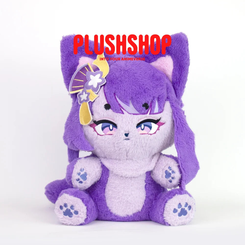 Genshin Impact Raidenmeow &amp; Mikomeow Plushie Combo Pack(Pre-Order)