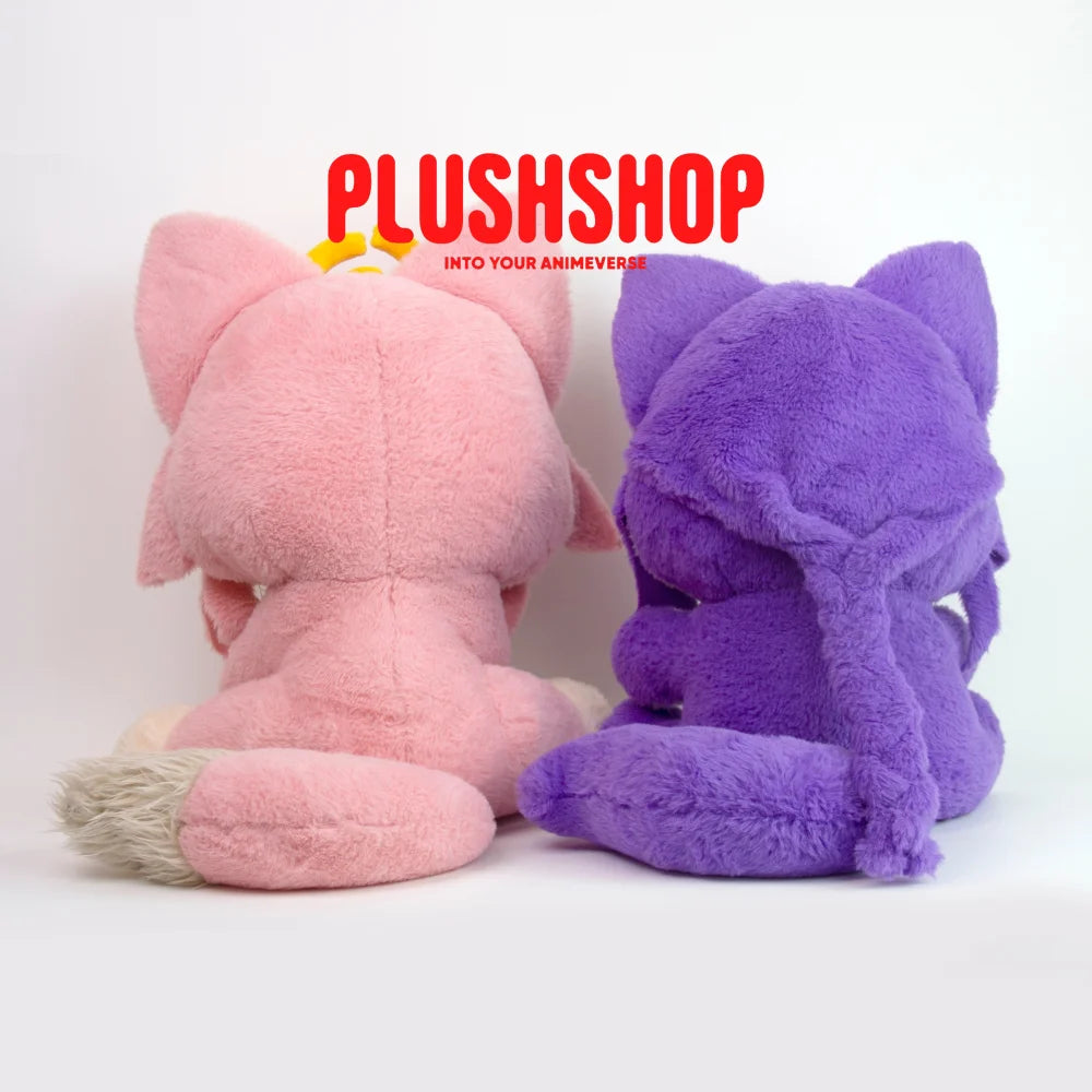 Genshin Impact Raidenmeow &amp; Mikomeow Plushie Combo Pack(Pre-Order)