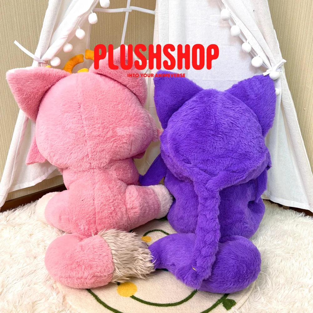 Genshin Impact Raidenmeow &amp; Mikomeow Plushie Combo Pack(Pre Order Ship Within 30 Days)