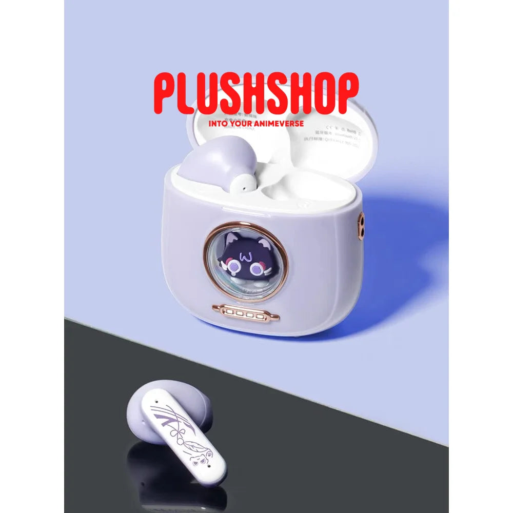 Genshin Impact Sacrameow Cute Bluetooth Headphones(Pre-Order