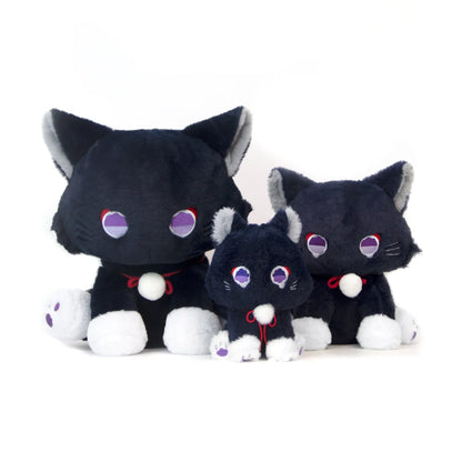 In Stockgenshin Cat Scaramouche Plush Cute Puppet Scaracat Sacrameow Combo Pack (22Cm+32Cm+42Cm)