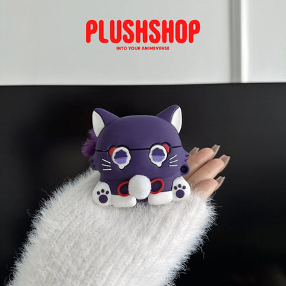 Genshin Impact Scarameow Earphone Cover For Airpods 耳机壳