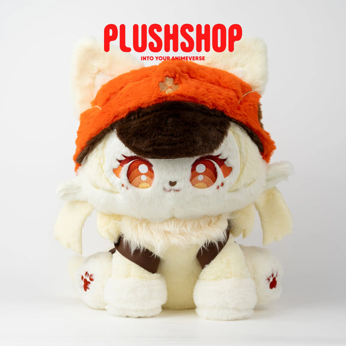 「Limited Stock」45Cm Klee Meow With Hat And Bag 45Cm Kleemeow（Include Bag) 玩偶