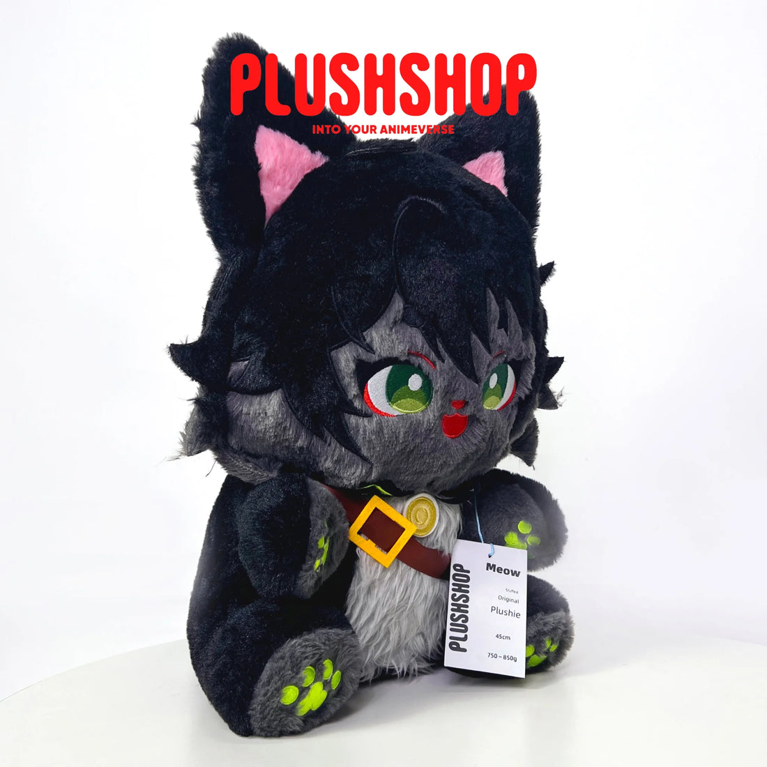 [Plushshop] 45Cm Yuichiro Hyakuya Meow Cat Cute Plushie 玩偶