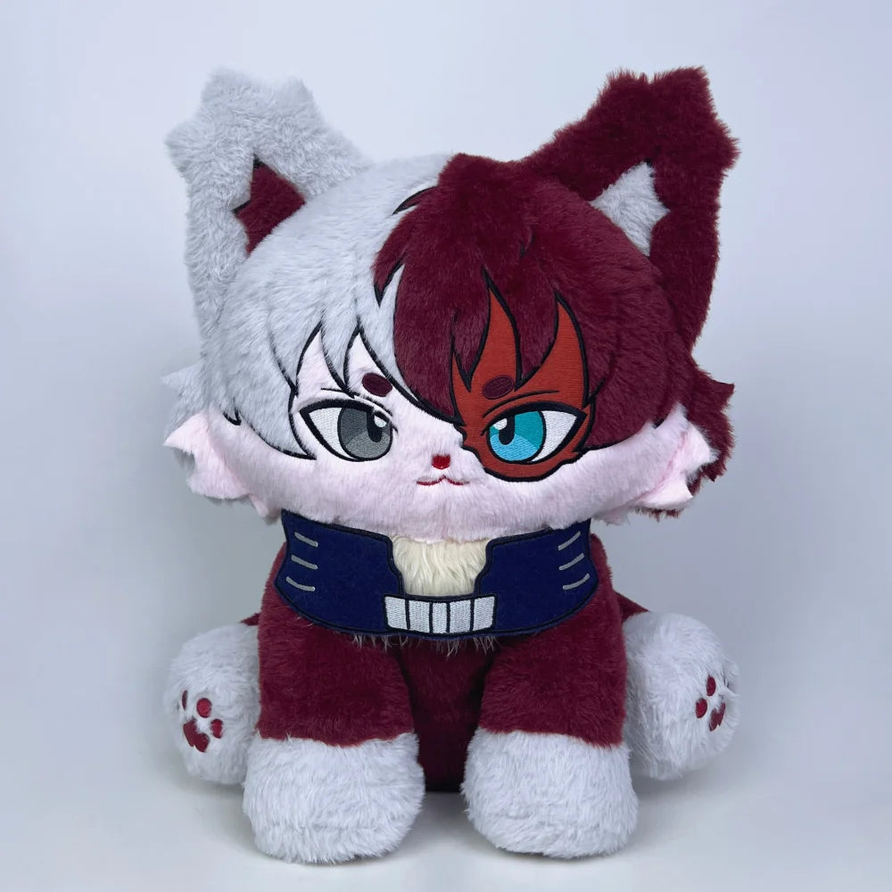 45Cm Todoroki Shoto Meow Mha 玩偶