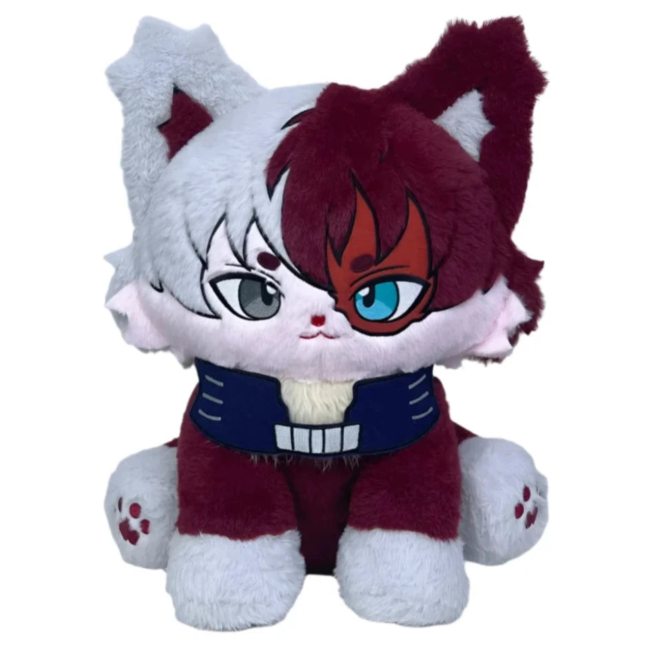 45Cm Todoroki Shoto Meow Mha 玩偶