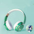 Genshin Venti Headphone Wireless With Microphone Hifi Stereo Foldable Lightweight Headset