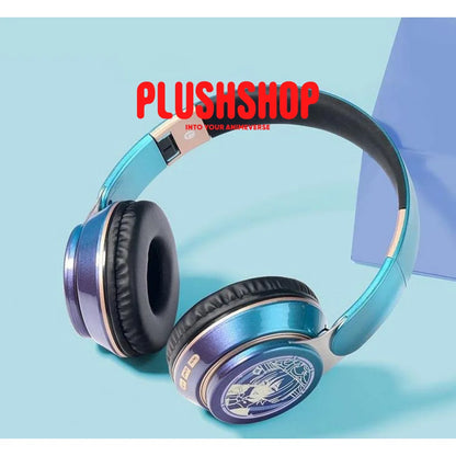 Genshin Wanderer Headphone Wireless With Microphone Hifi Stereo Foldable Lightweight Headset