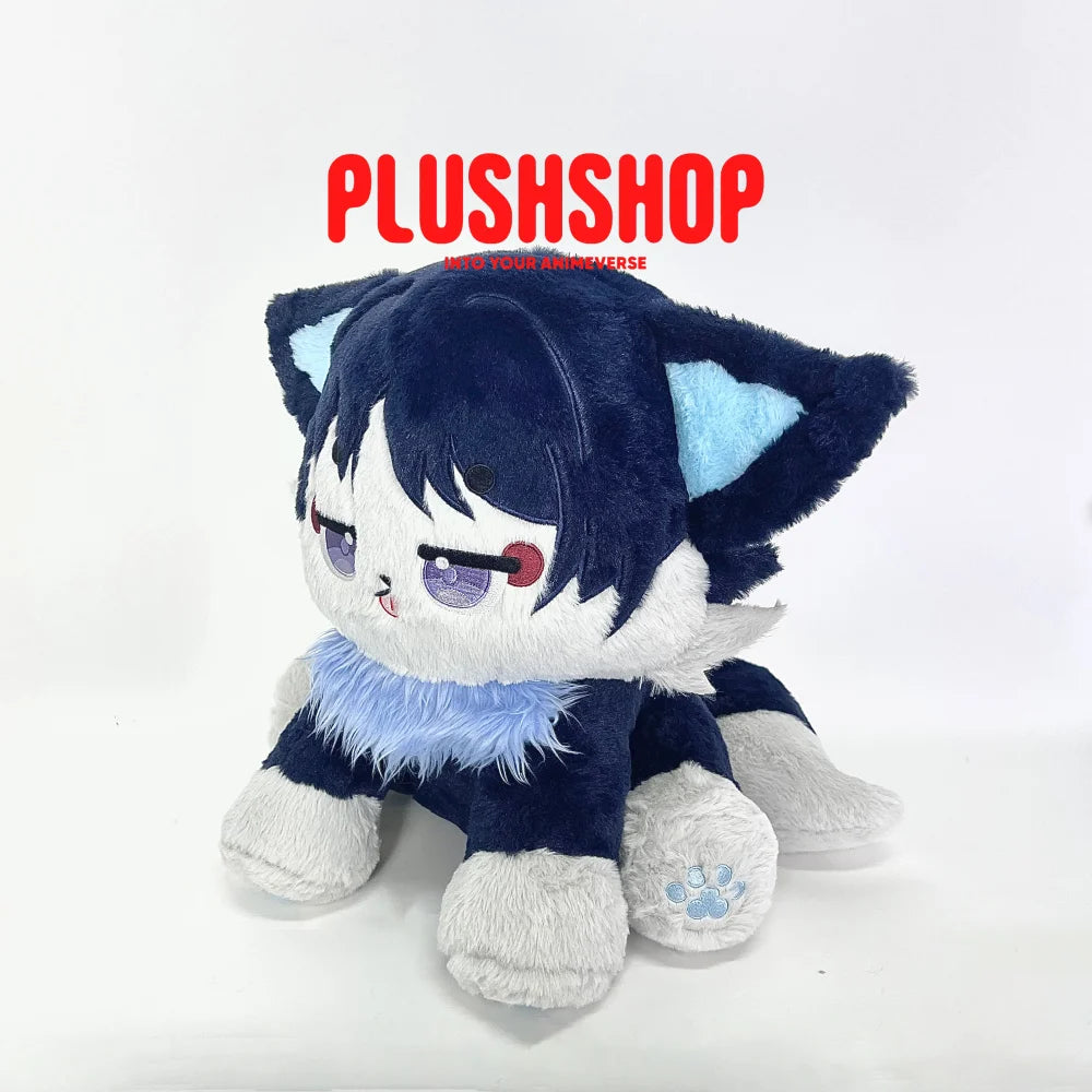 45Cm Genshin Wanderer Plush Wanderermeow Cute Puppet With Detachable Hat (Pre-Order) 玩偶