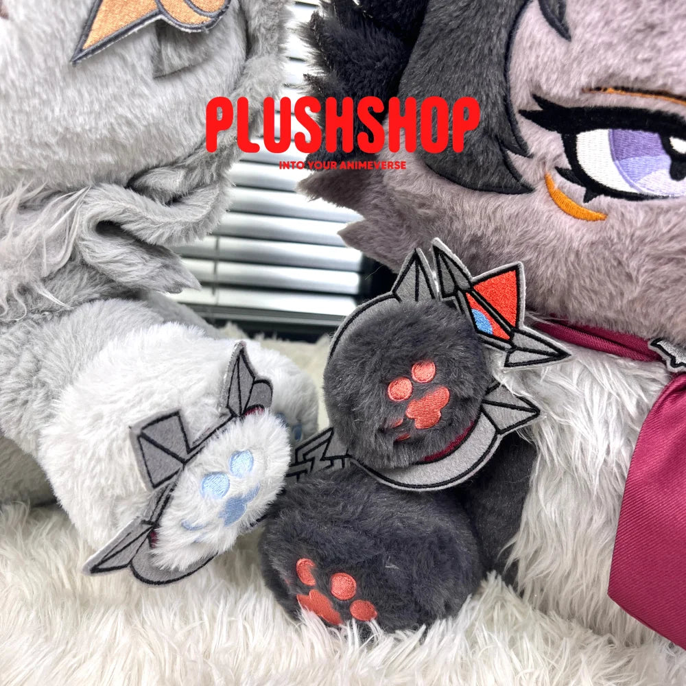 Genshin Impact Wriothesleymeow &amp; Neuvillettemeow Plushie Combo Pack(Pre Order Ship Within 30 Days)