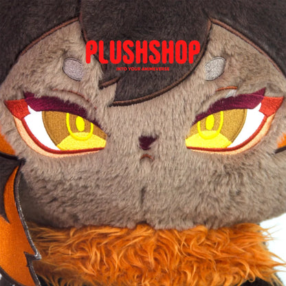 「In Stock」22/45Cm Genshin Cat Zhongli Plush Zhonglimeow Cute Puppet 玩偶